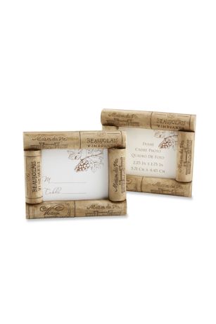 Vive la Vin Cork Place Card/Photo Frame