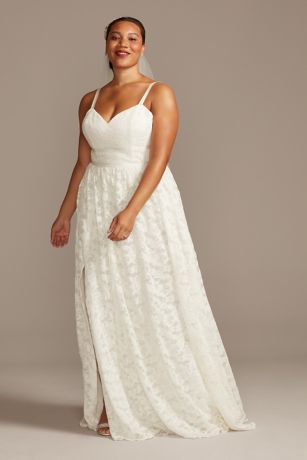 As Is Lace Plus Size Wedding Dress