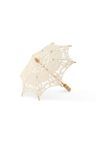 Antiqued Battenburg Lace Parasol