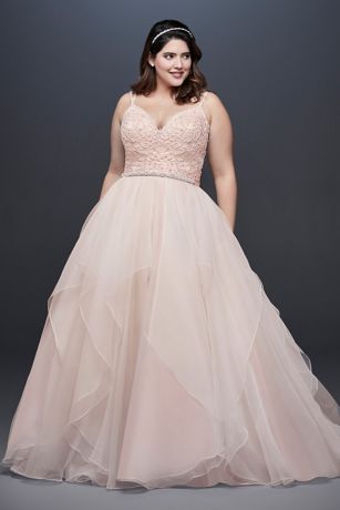 As Is No Train Plus Size Ball Gown Wedding Dress