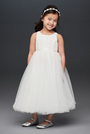 As Is Ball Gown Flower Girl Dress with Back Bow