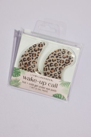 Wake Up Call Hot Cold Under-Eye Gel Pads Leopard