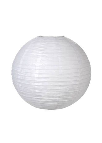 White 24 inch Paper Lantern