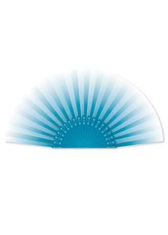 Accordion Paper Hand Fans Pack of 6