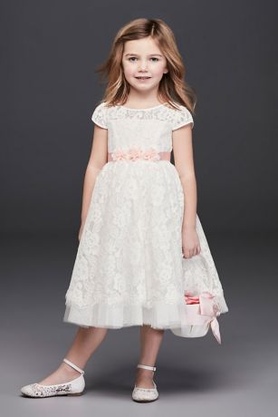 As Is Lace Flower Girl Ball Gown