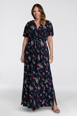 Vienna Plus Size Maxi Dress