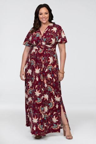 Vienna Plus Size Maxi Dress