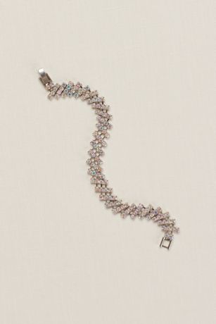 Zig Zag Rhinestone Bracelet