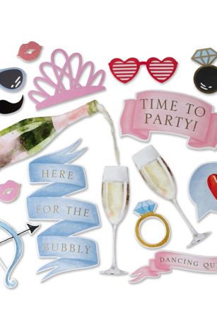 Wedding Photo Booth Prop Kit