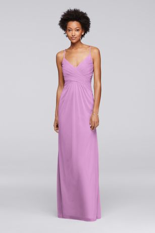 Adjustable Tie-Back Bridesmaid Dress