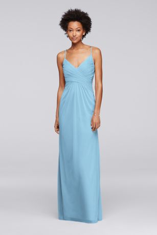 Adjustable Tie-Back Bridesmaid Dress