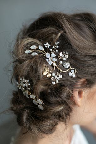 Winter Garden Hair Comb