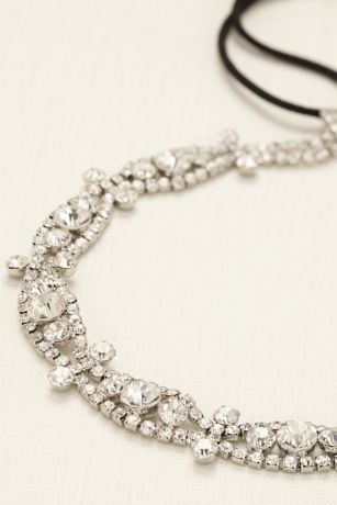 Woven Rhinestone Headband