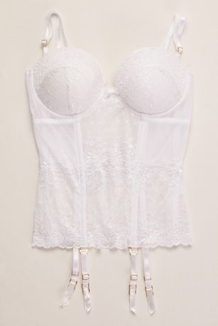 Allover Lace Bustier