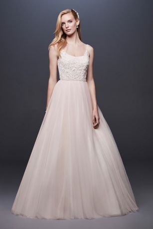 As Is Lace and Tulle Ball Gown Wedding Dress