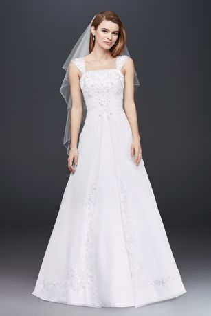 As Is Extra Length Cap Sleeve Wedding Dress