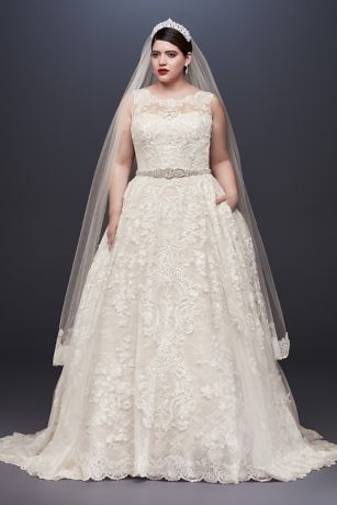 As - Is Lace Plus Size Wedding Dress