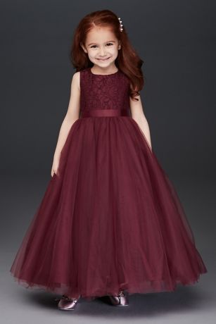 As Is Heart Cutout Ball Gown Flower Girl Dress