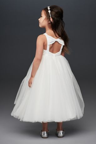 As Is Ball Gown Flower Girl Dress with Back Bow