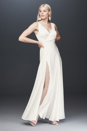 As Is Fame and Partners Escala Draped Bodice Dress