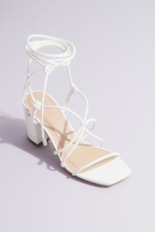 Ankle Tie Strappy Block Heel Sandal