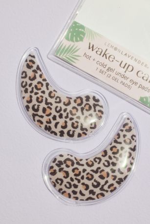 Wake Up Call Hot Cold Under-Eye Gel Pads Leopard