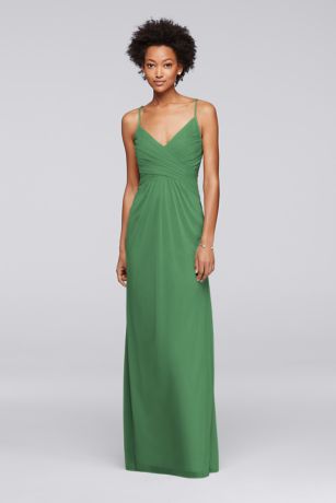 Adjustable Tie-Back Bridesmaid Dress