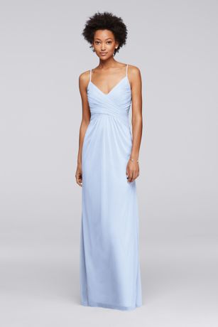 Adjustable Tie-Back Bridesmaid Dress