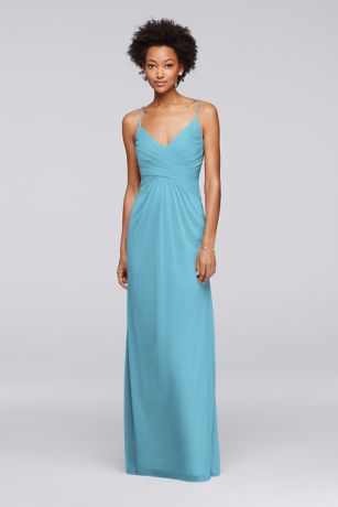 Adjustable Tie-Back Bridesmaid Dress