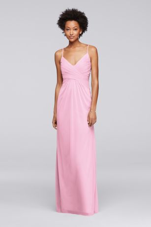 Adjustable Tie-Back Bridesmaid Dress