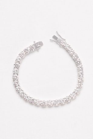 6MM Cubic Zirconia Solitaire Bracelet