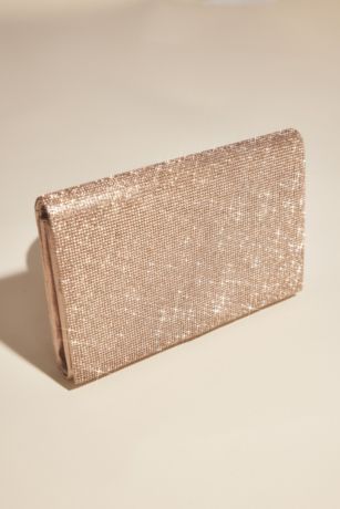 Allover Crystal Clutch Handbag