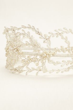 Woven Pearl Headband