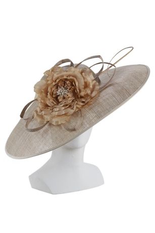 Wide Brim Fascinator Hat