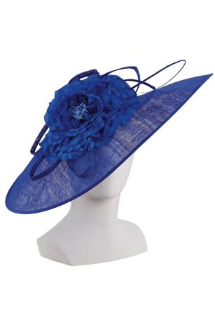 Wide Brim Fascinator Hat