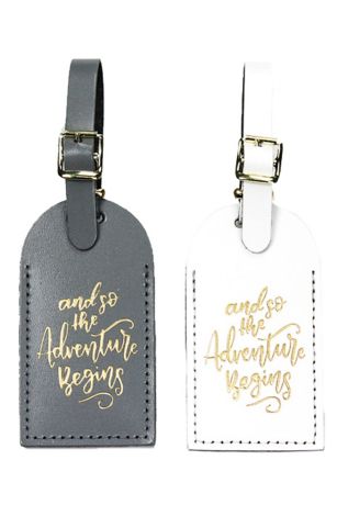 Adventure Begins Luggage Tag