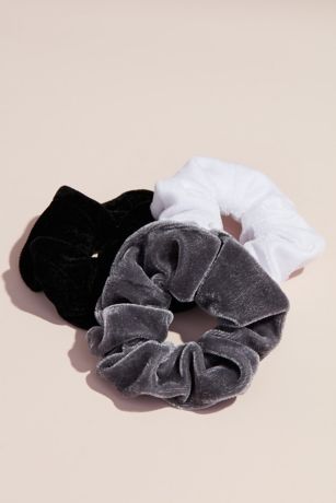 Velvet Scrunchies Set