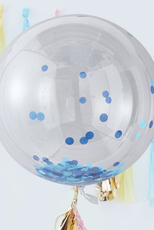 36 Inch Confetti Orb Balloon Pack of 3