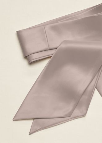 Versatile Long Satin Sash