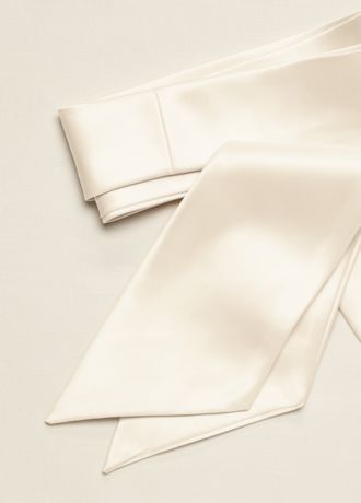 Versatile Long Satin Sash