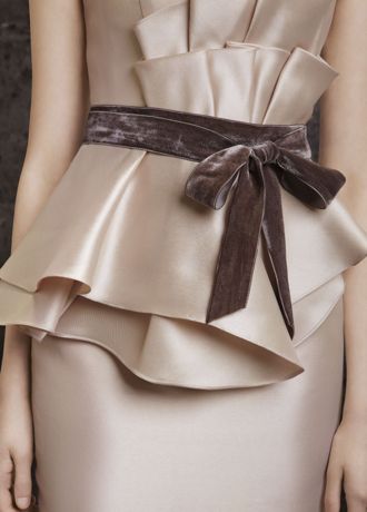 Velvet Ribbon Sash