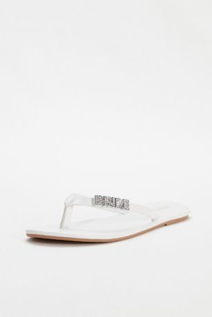 Zoey 'Bride' Flip Flop