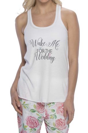 Wake Me For the Wedding Tank Top