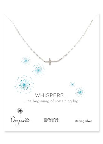 Whisper Cross Necklace